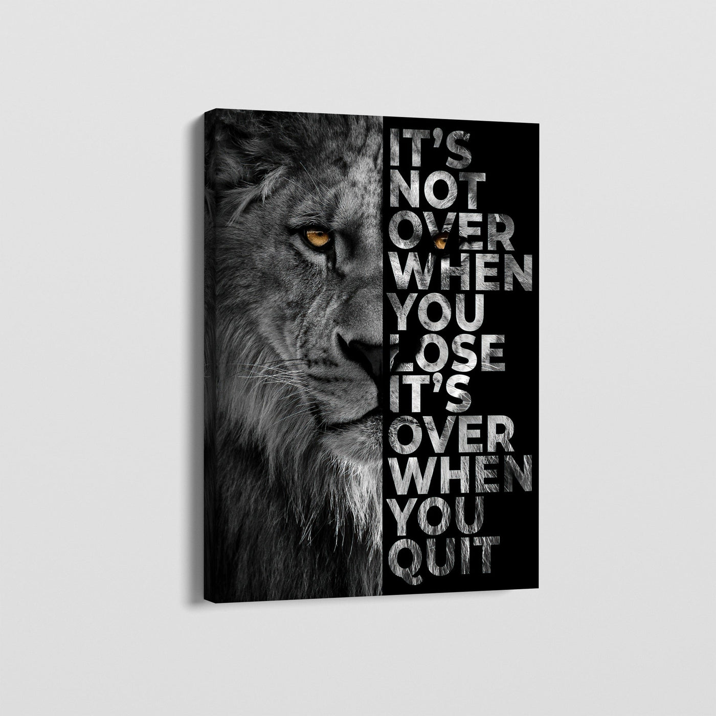 NEVER QUIT CANVAS