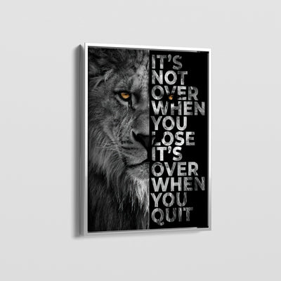 NEVER QUIT CANVAS