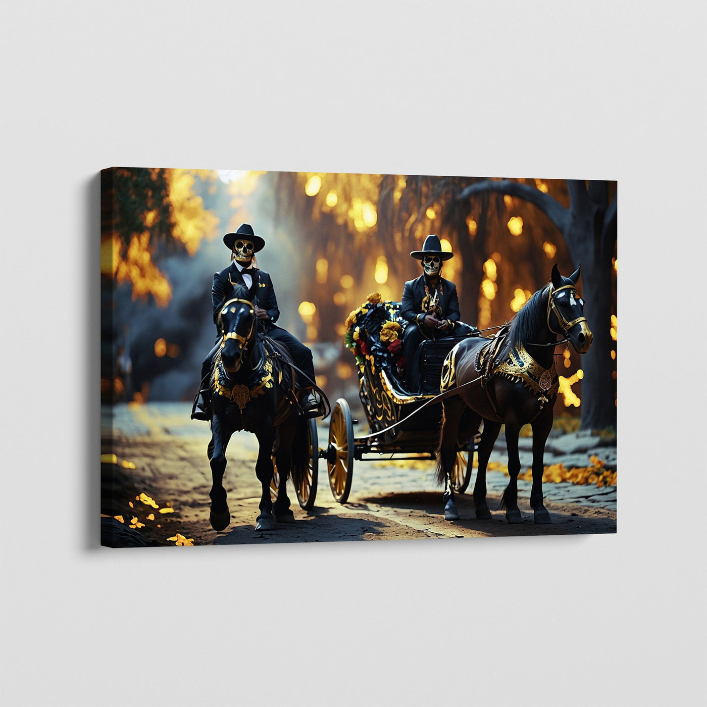 NOIR CARRIAGE CANVAS