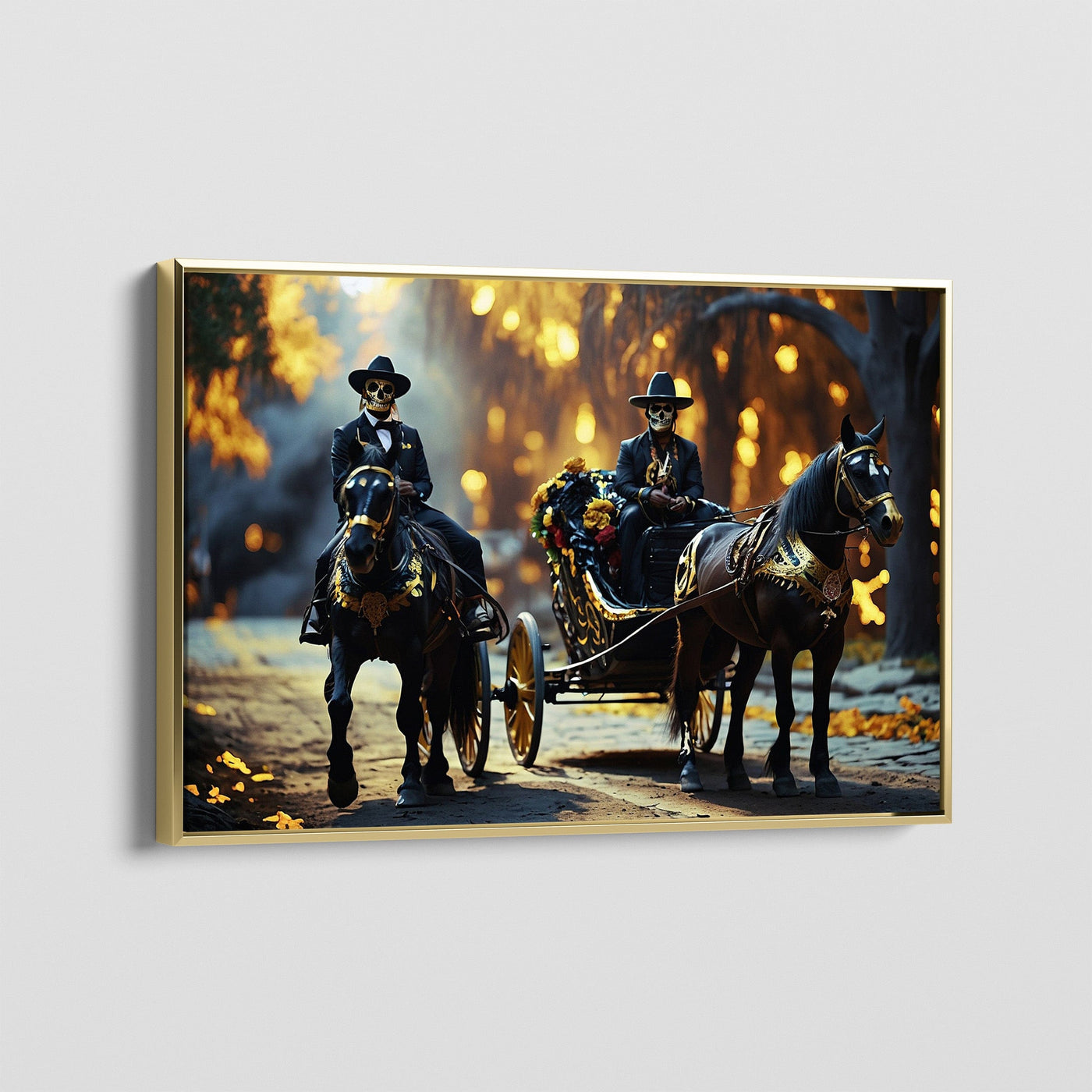 NOIR CARRIAGE CANVAS