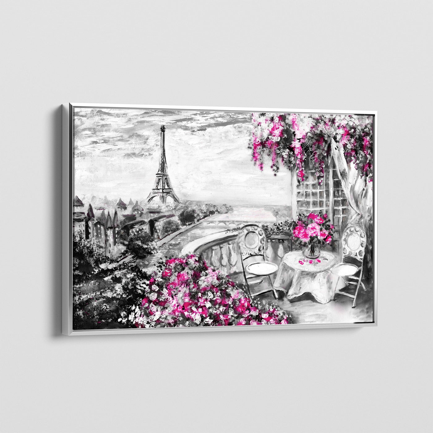 NOIR FUSCHIA CANVAS