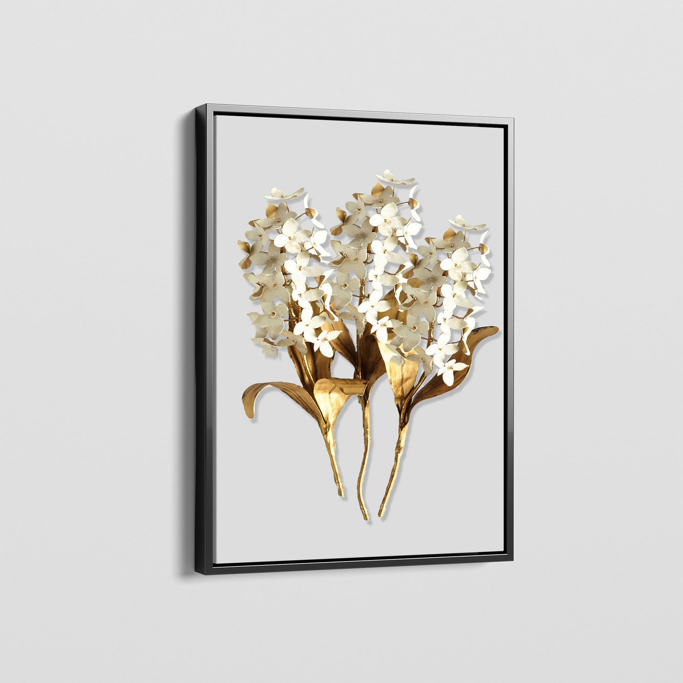 NORDIC GOLDEN LEAVES CANVAS