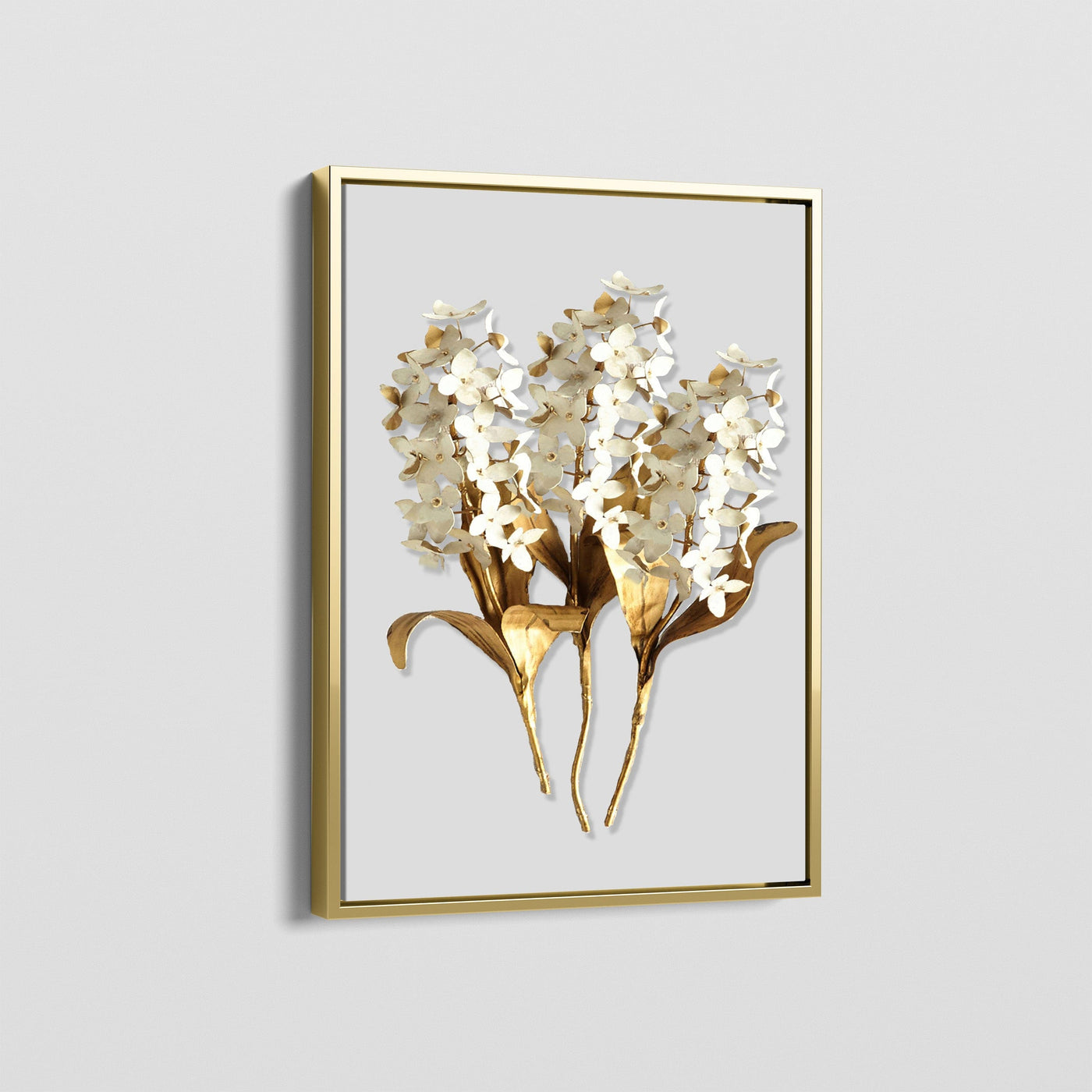 NORDIC GOLDEN LEAVES CANVAS