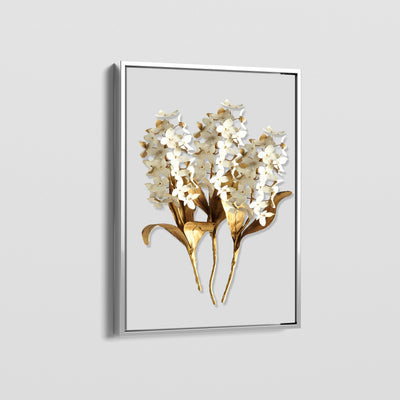 NORDIC GOLDEN LEAVES CANVAS