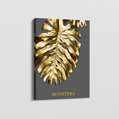 NORDIC GOLDEN LEAVES CANVAS