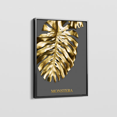 NORDIC GOLDEN LEAVES CANVAS
