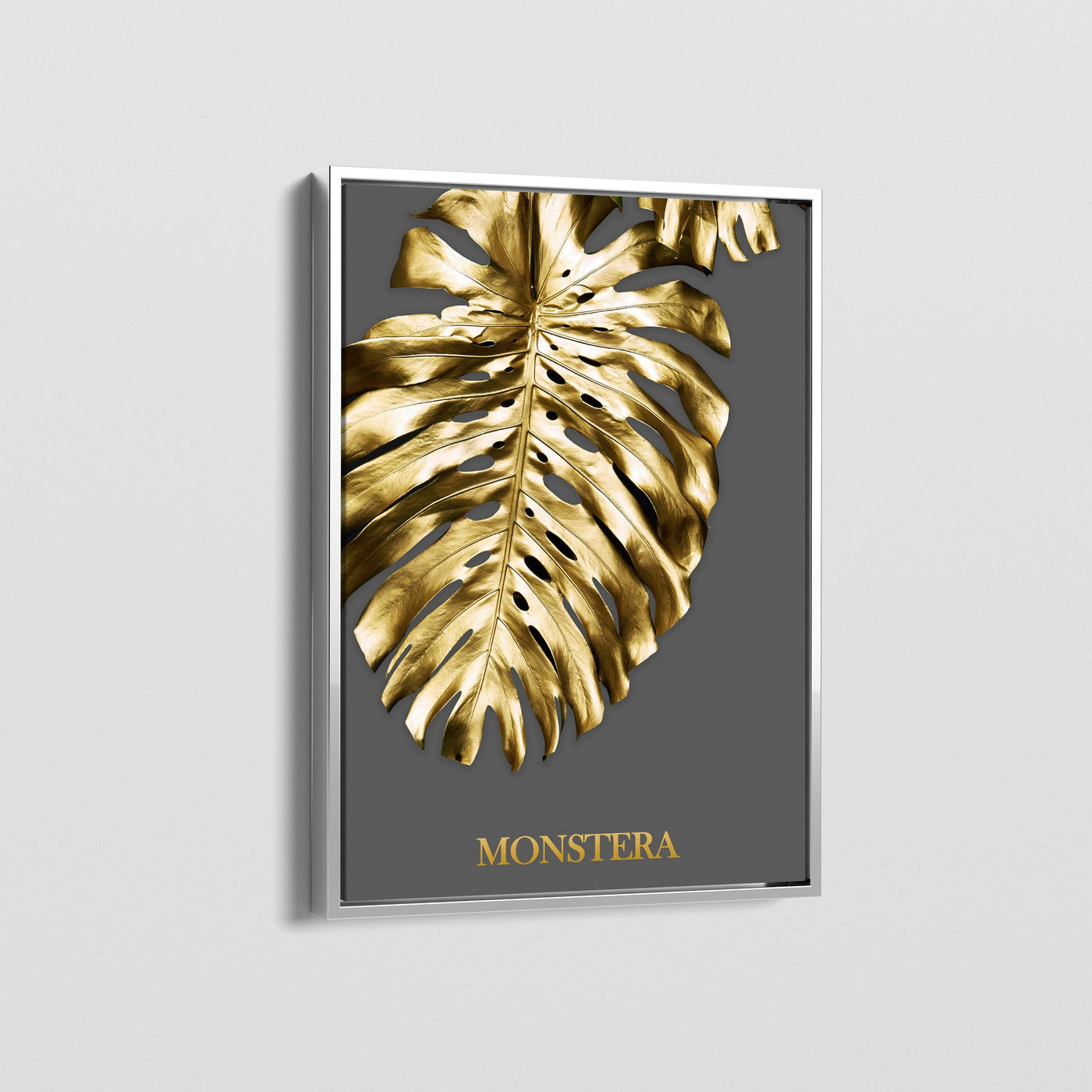 NORDIC GOLDEN LEAVES CANVAS