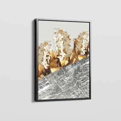 NORDIC GOLDEN LEAVES CANVAS