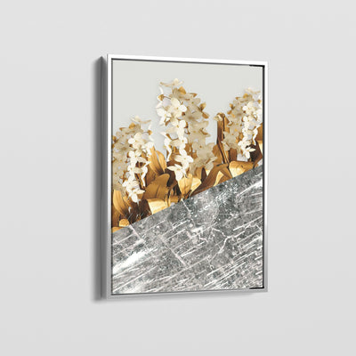 NORDIC GOLDEN LEAVES CANVAS