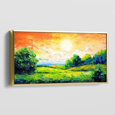 ORANGE SUNSET CANVAS