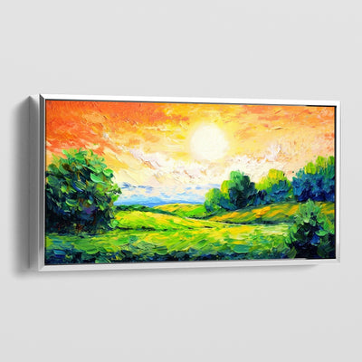 ORANGE SUNSET CANVAS