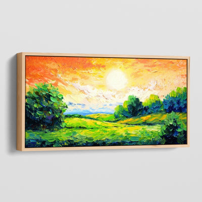 ORANGE SUNSET CANVAS