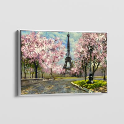 PARIS BLOOMS CANVAS