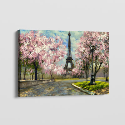 PARIS BLOOMS CANVAS