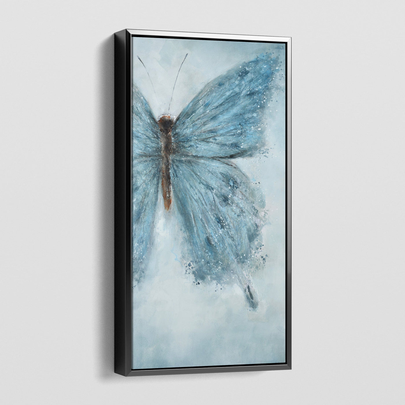 POWDER BLUE BUTTERFLY CANVAS