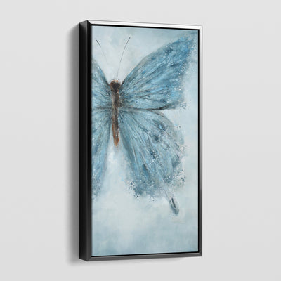 POWDER BLUE BUTTERFLY CANVAS