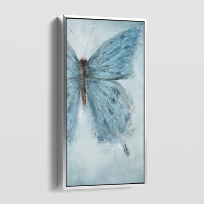 POWDER BLUE BUTTERFLY CANVAS
