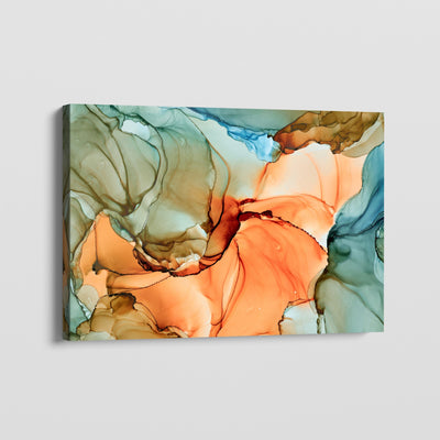 PUMPKIN WAVES CANVAS