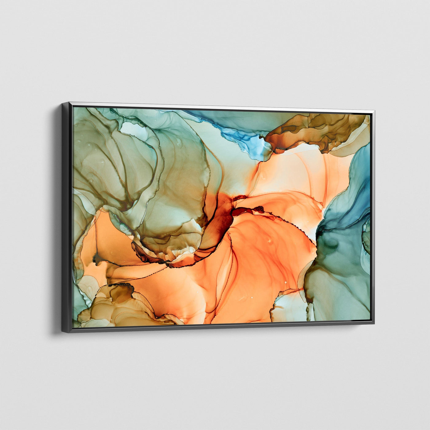 PUMPKIN WAVES CANVAS