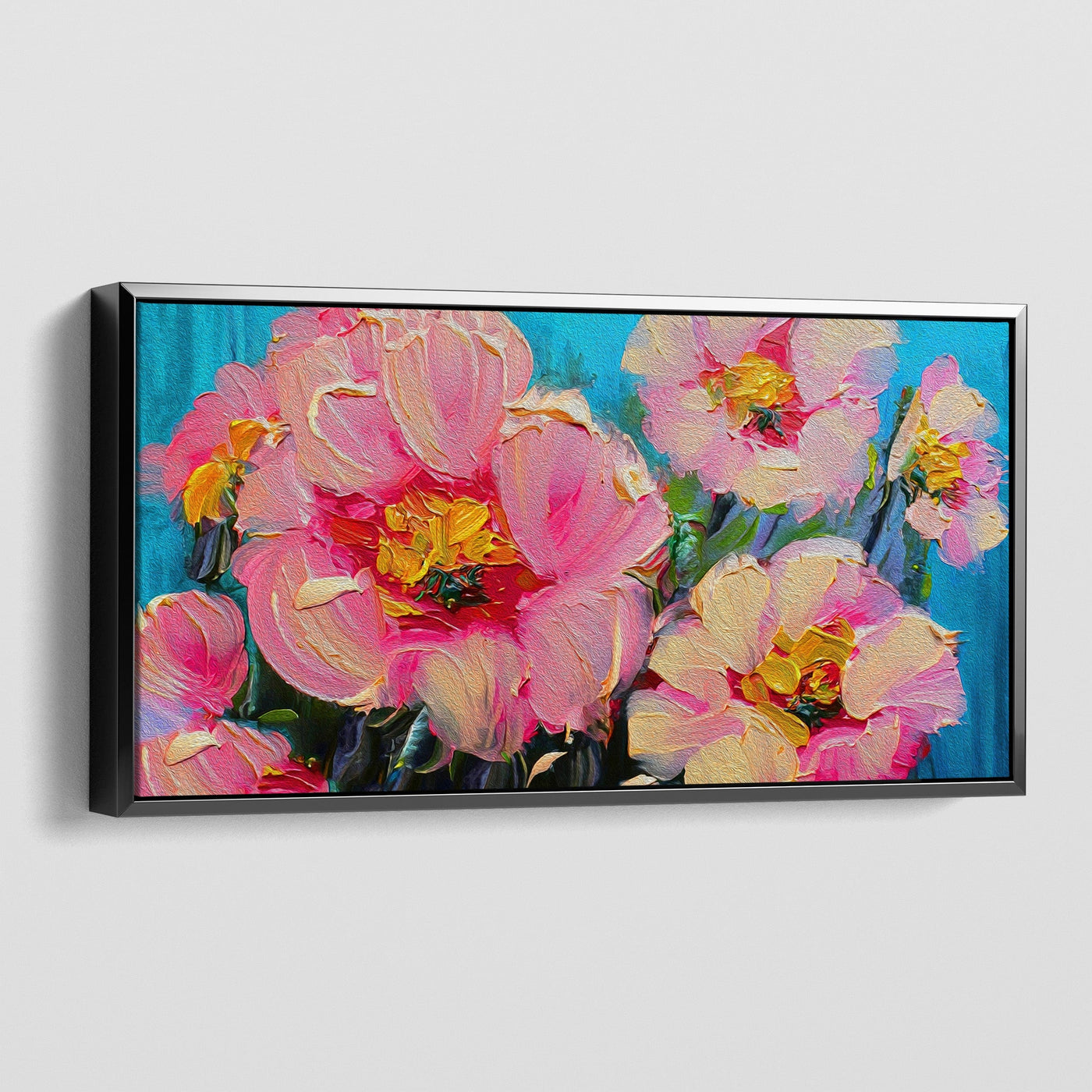 PINK FLORALS CANVAS