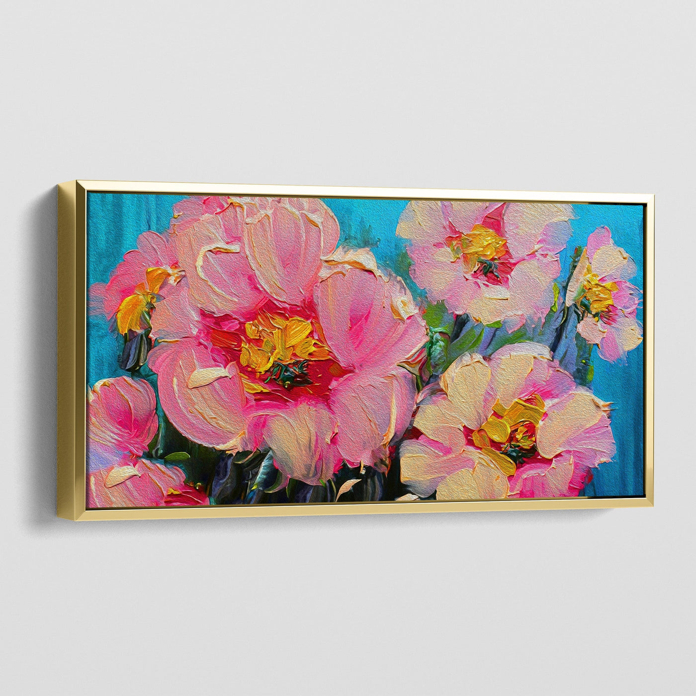 PINK FLORALS CANVAS