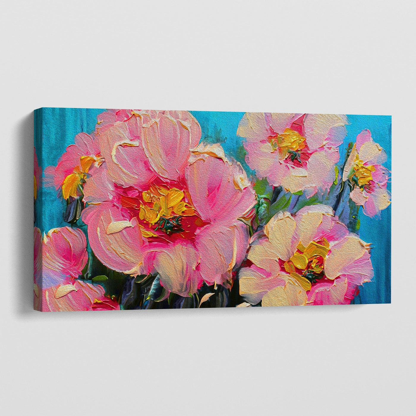 PINK FLORALS CANVAS