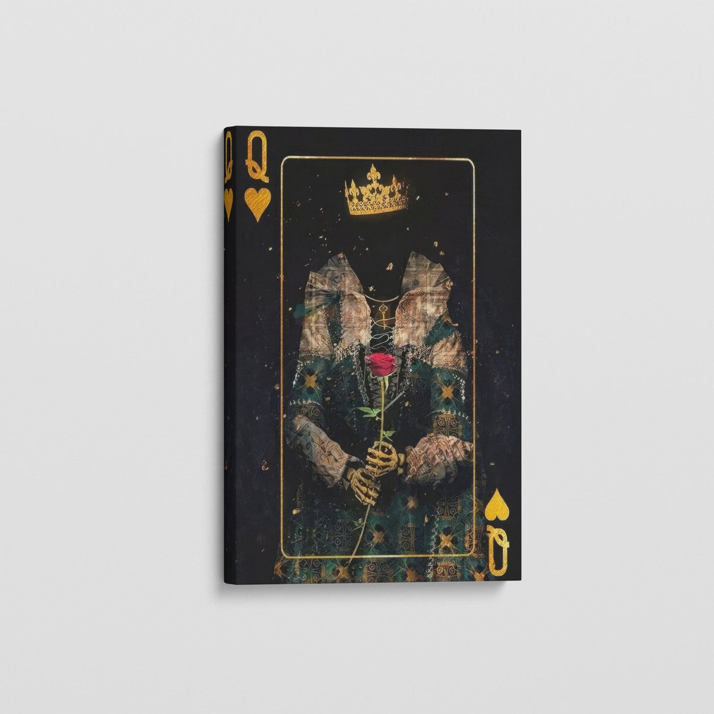 QUEEN OF HEARTS CANVAS