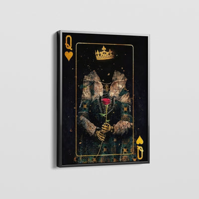 QUEEN OF HEARTS CANVAS