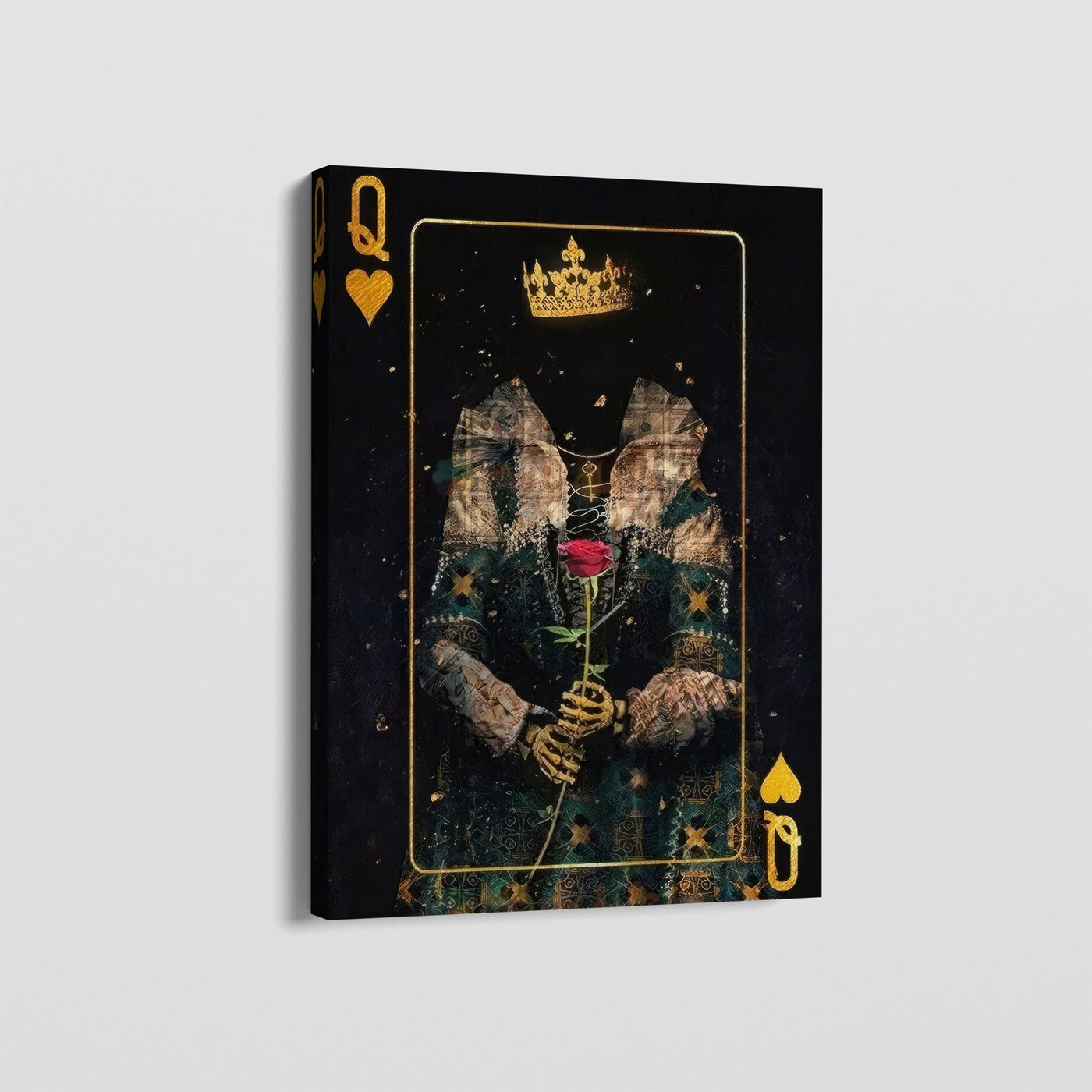 QUEEN OF HEARTS CANVAS