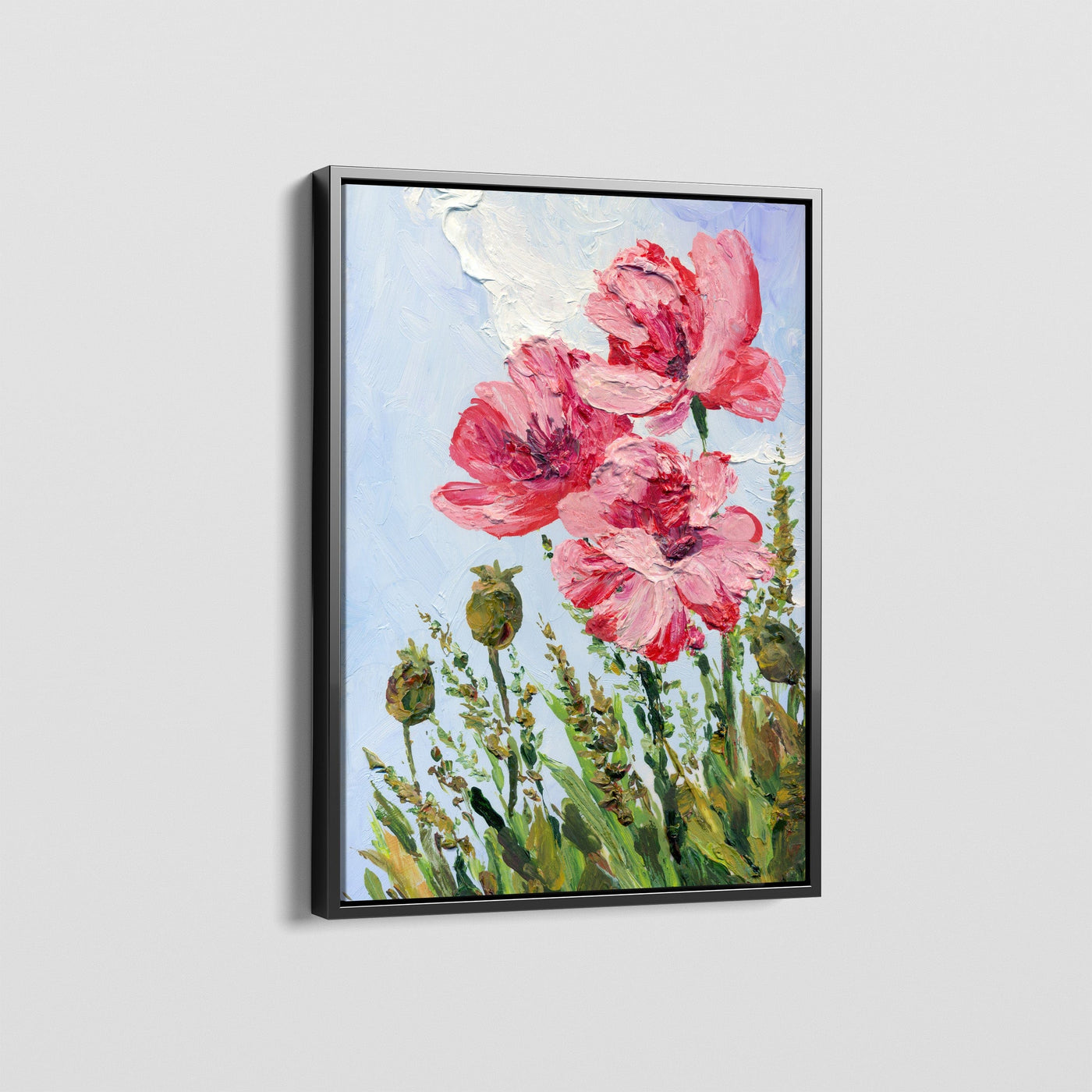 RED POPPIES CANVAS