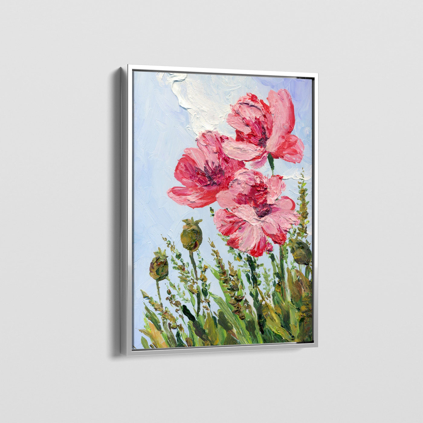 RED POPPIES CANVAS