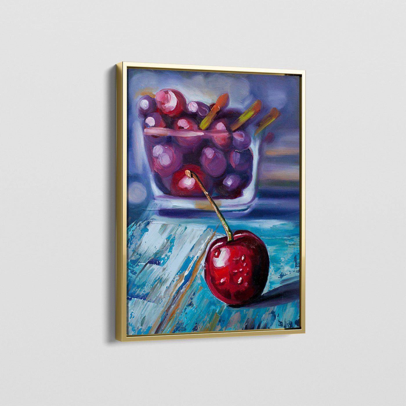 RETRO CHERRY CANVAS