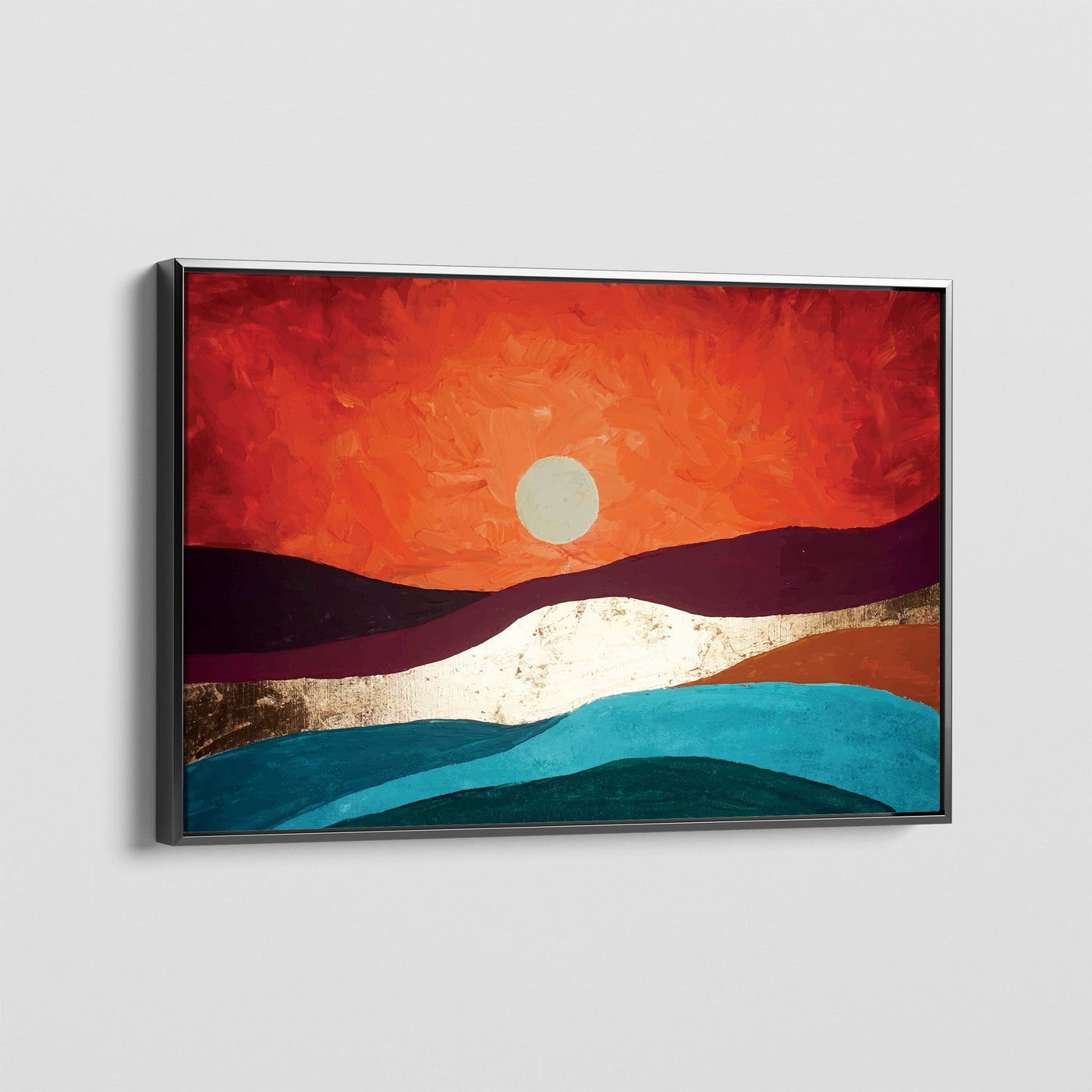 RETRO SUNSET CANVAS