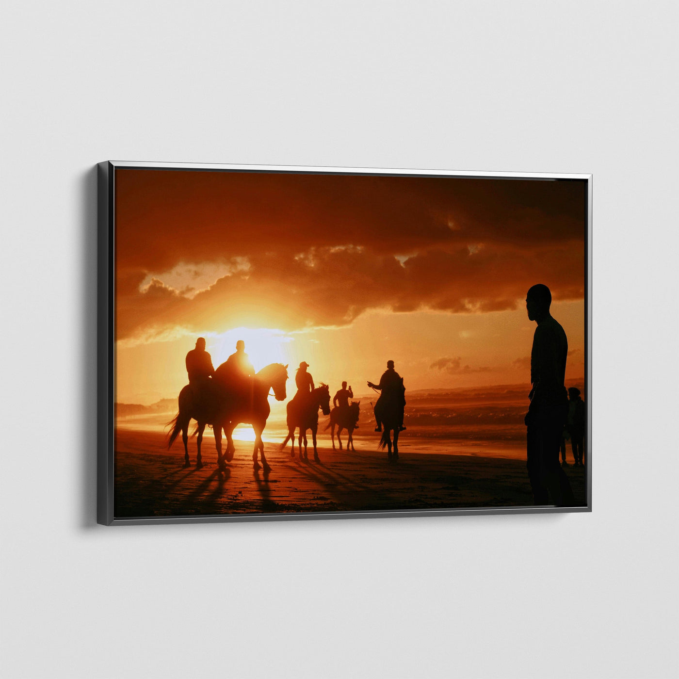 RIDING SUNSET CANVAS