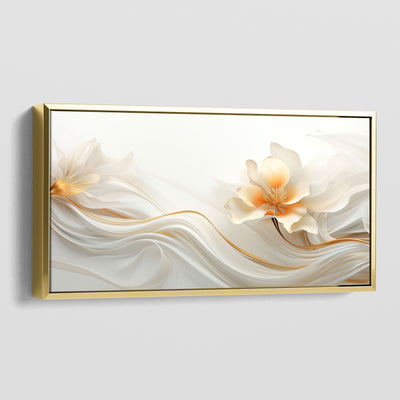 SATIN FLEURS CANVAS