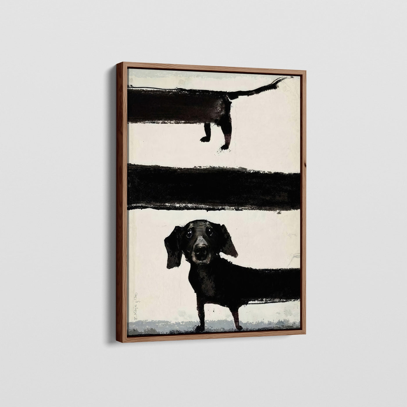 SAUSAGE DOG CANVAS