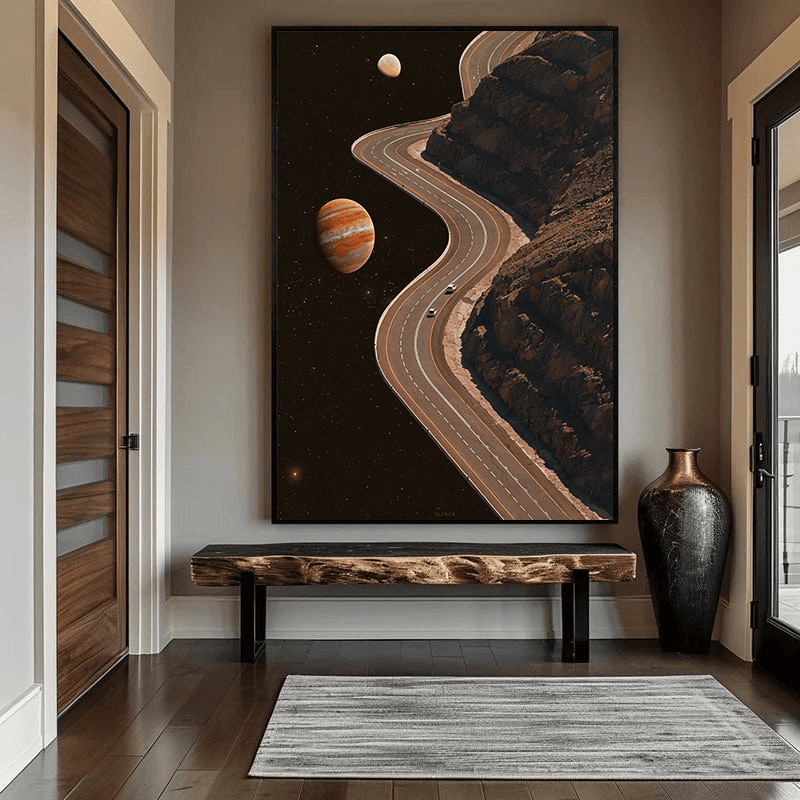 SCENIC DRIVE - JUPITER SMALL - XL+ – Crib of Art