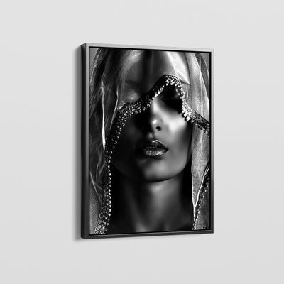 SILK VEIL WOMAN CANVAS