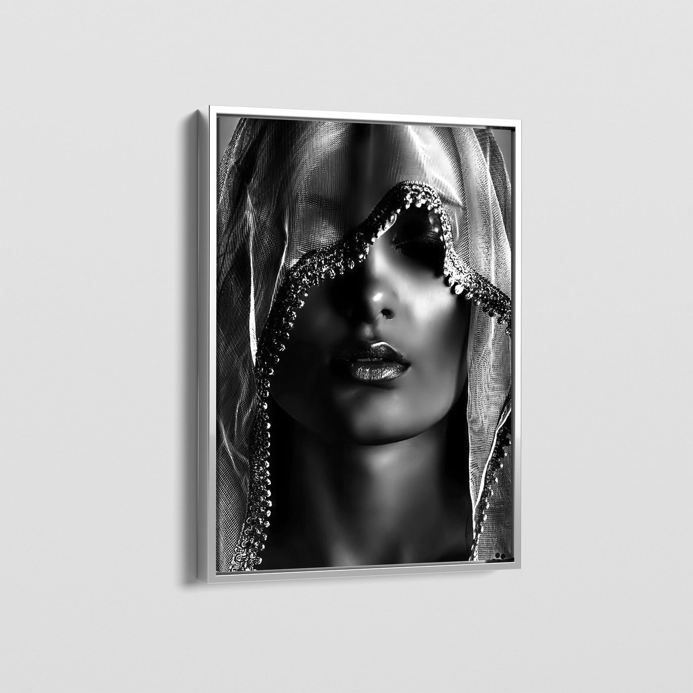 SILK VEIL WOMAN CANVAS