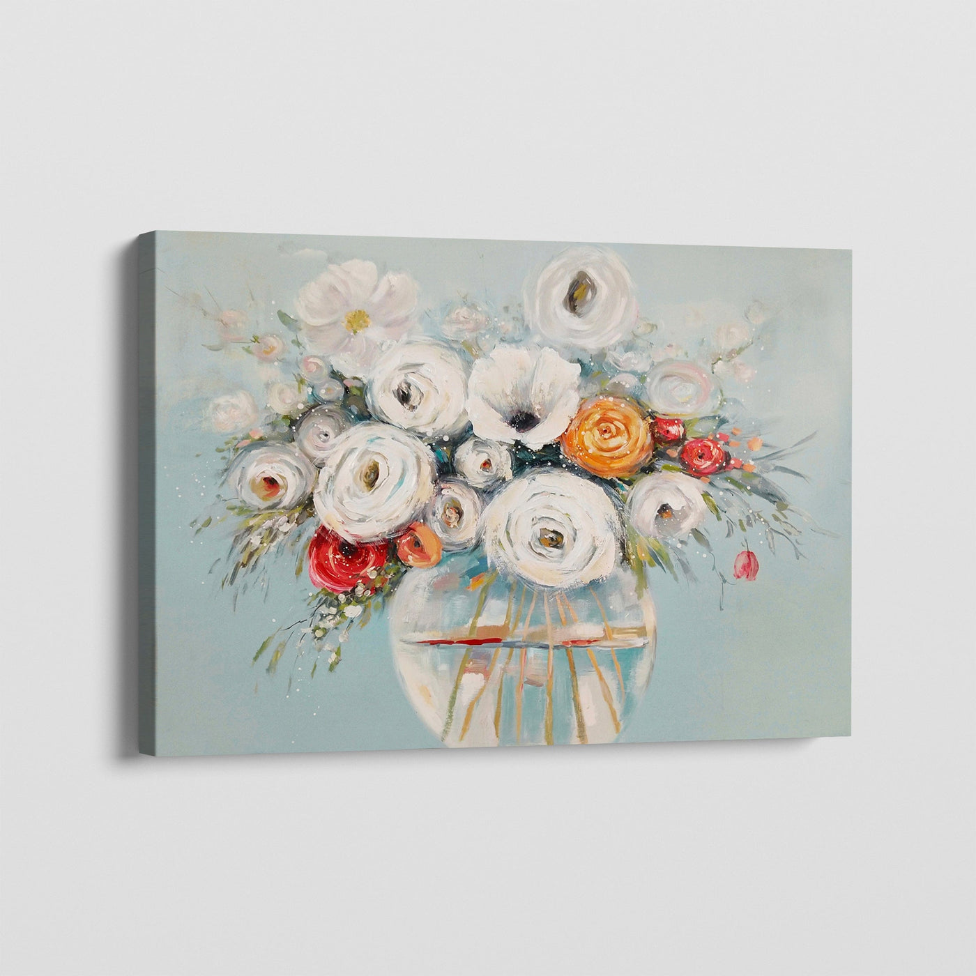 SOFT AND WHITE CANVAS