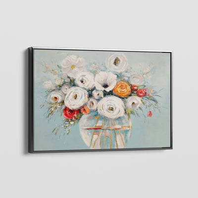SOFT AND WHITE CANVAS