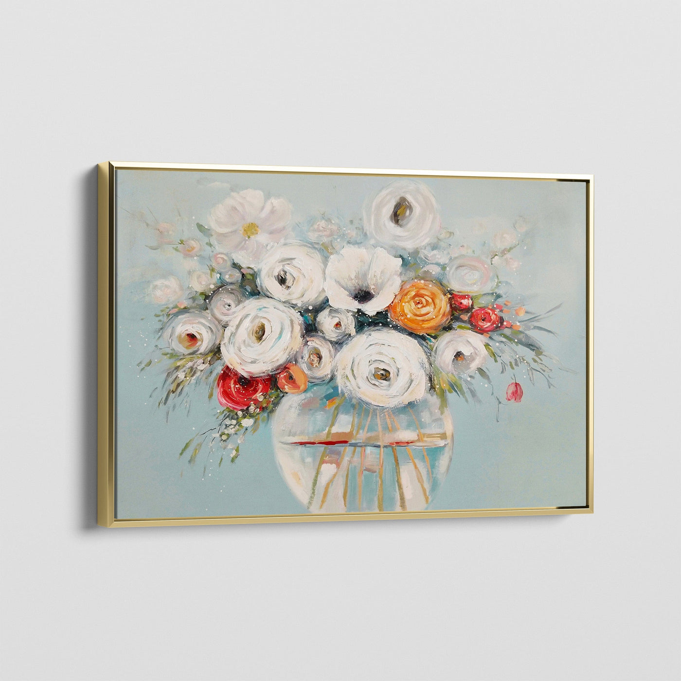 SOFT AND WHITE CANVAS
