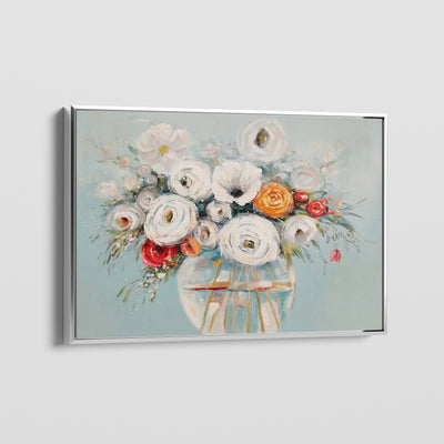 SOFT AND WHITE CANVAS