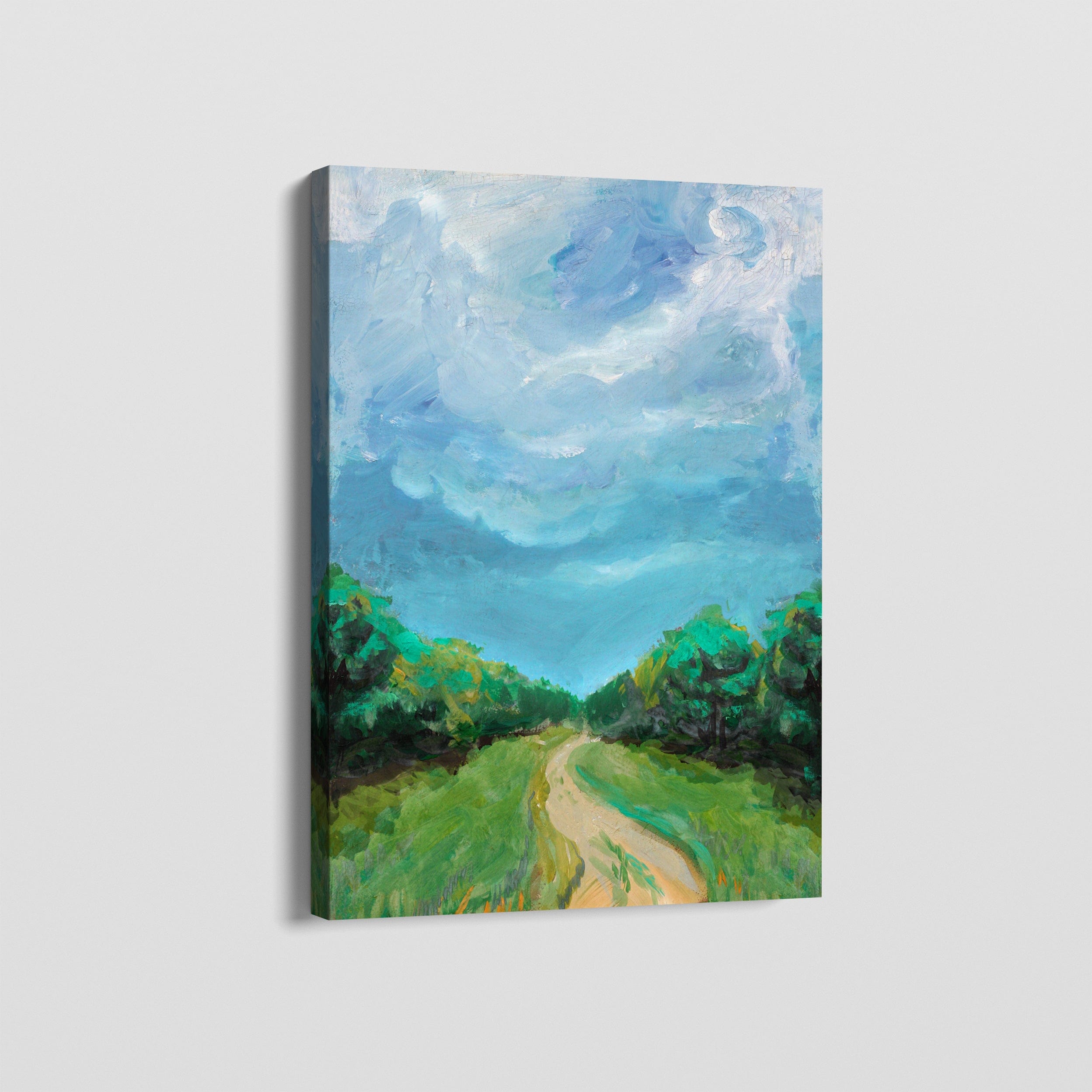 SUMMERTIME HUES CANVAS – Crib of Art