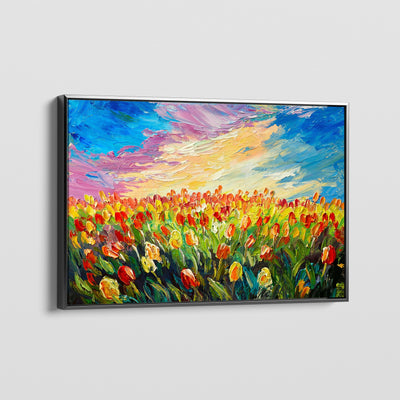 SUMMER TULIPS CANVAS