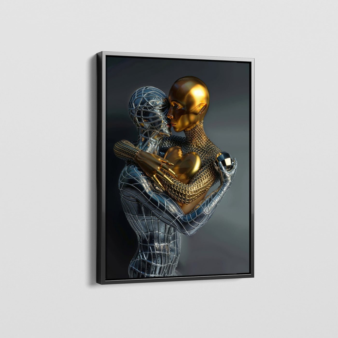 SILVER GOLD LOVER CANVAS