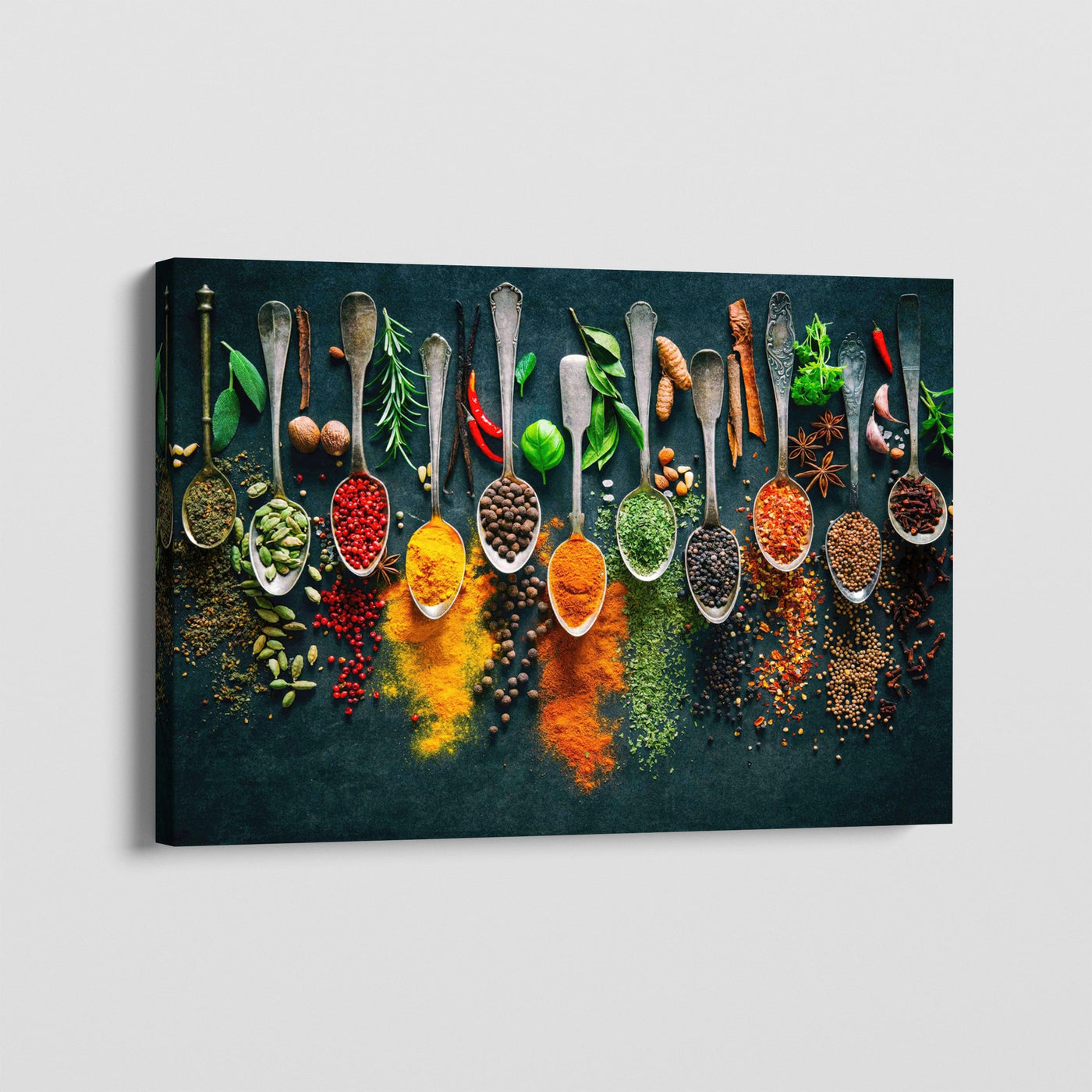 SPICES AND SPOONS CANVAS