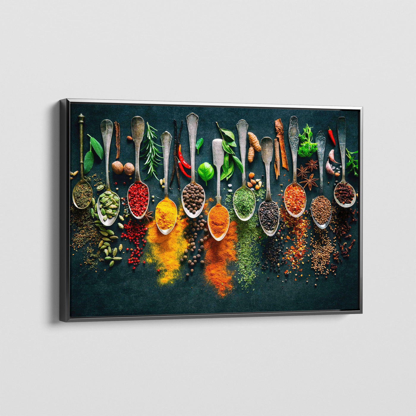 SPICES AND SPOONS CANVAS