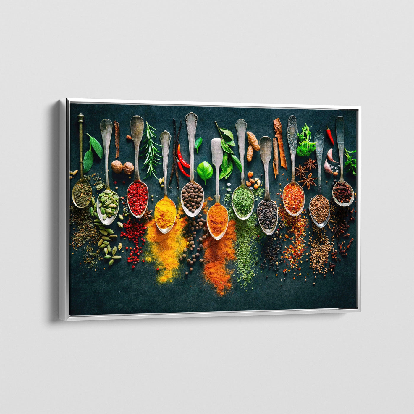 SPICES AND SPOONS CANVAS