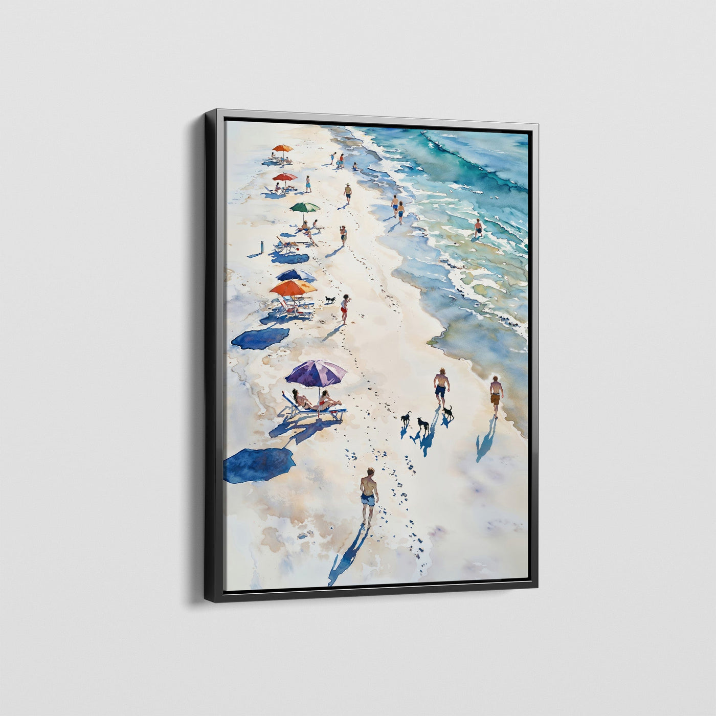 SUMMERTIME BEACH CANVAS